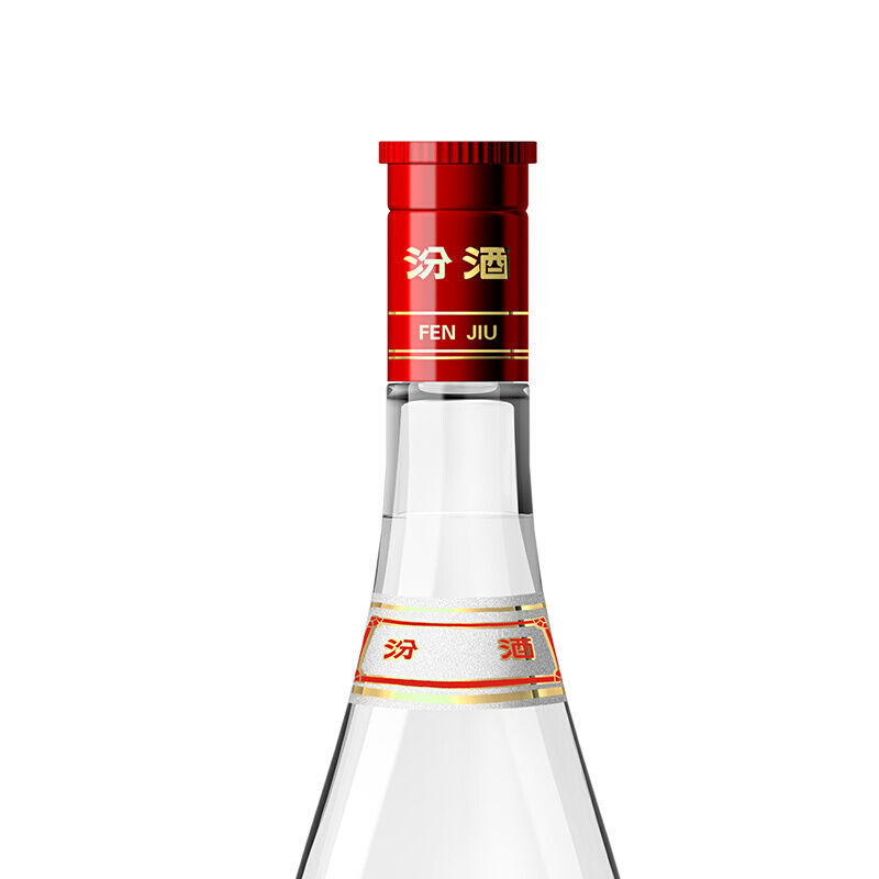 山西汾酒杏花村酒 42度红盖玻汾475mL*6瓶清香型国产白