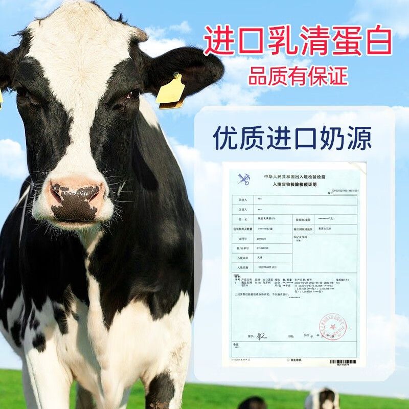 黄金搭档蛋白粉乳清蛋白质粉500g/桶成人中老年维生素营养品